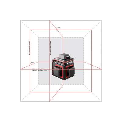 Построитель лазерных плоскостей ADA CUBE 3-360 Professional Edition А00572