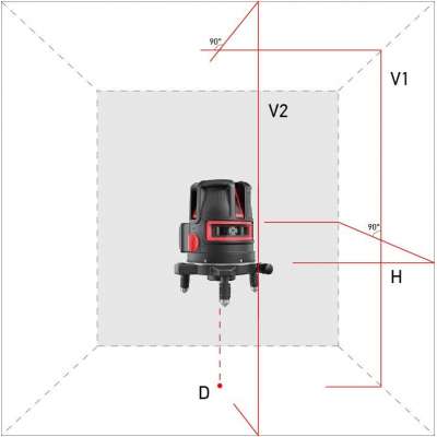 Построитель лазерных плоскостей ADA PROLiner 2V А00472