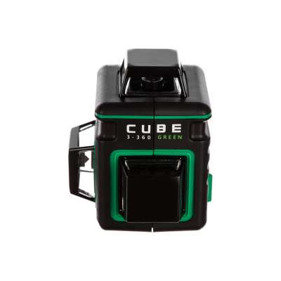 Построитель лазерных плоскостей (лазерный уровень) ADA Cube 3-360 GREEN Basic Edition А00560