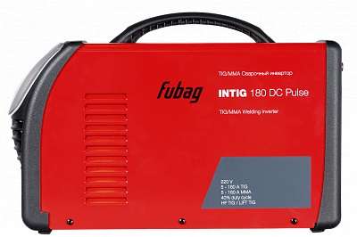 Инвертор сварочный FUBAG INTIG 180 DC PULSE + горелка FB TIG 26 5P 4m (38459)