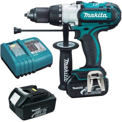 Аккумуляторная дрель ударная Makita DHP 451 RFE