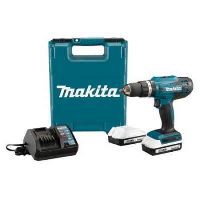 Аккумуляторная дрель ударная Makita HP488DWE