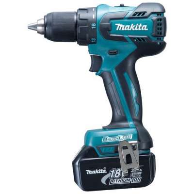 Аккумуляторная ударная дрель-шуруповерт Makita DHP 459 RFE