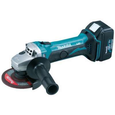 Аккумуляторная угловая шлифмашина Makita DGA 452 RFE