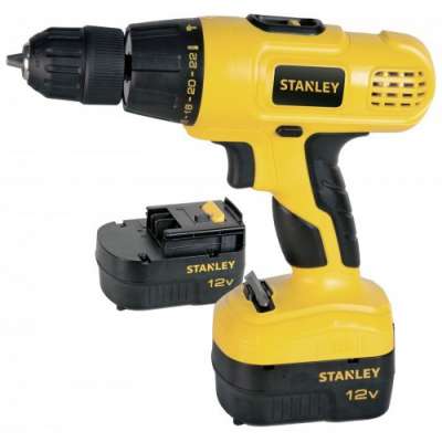 Дрель шуруповерт аккумуляторная STANLEY STDC 12 HBK-RU