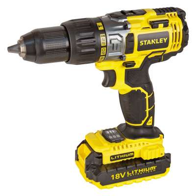 Дрель-шуруповерт STANLEY STDC 18 LHBK-RU