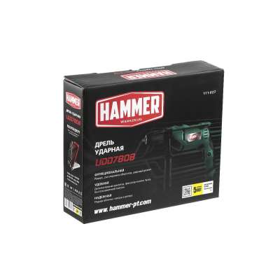 Дрель ударная Hammer Flex UDD780B