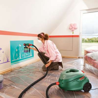 Краскопульт BOSCH PFS 105 Е Wallpaint 0.603.206.201