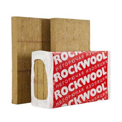 Теплоизоляция ROCKWOOL ФАСАД БАТТС Д ОПТИМА, 1200х600х150, 2шт