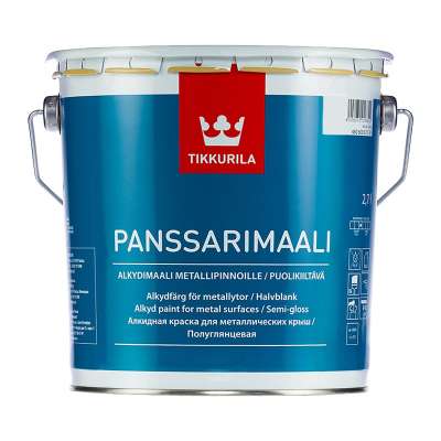 Краска алкидная Tikkurila Panssarimaali база A (2,7 л)