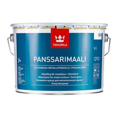 Краска алкидная Tikkurila Panssarimaali база A (9 л)