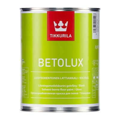 Краска для пола Tikkurila Betolux С уретано-алкидная (0,9 л)